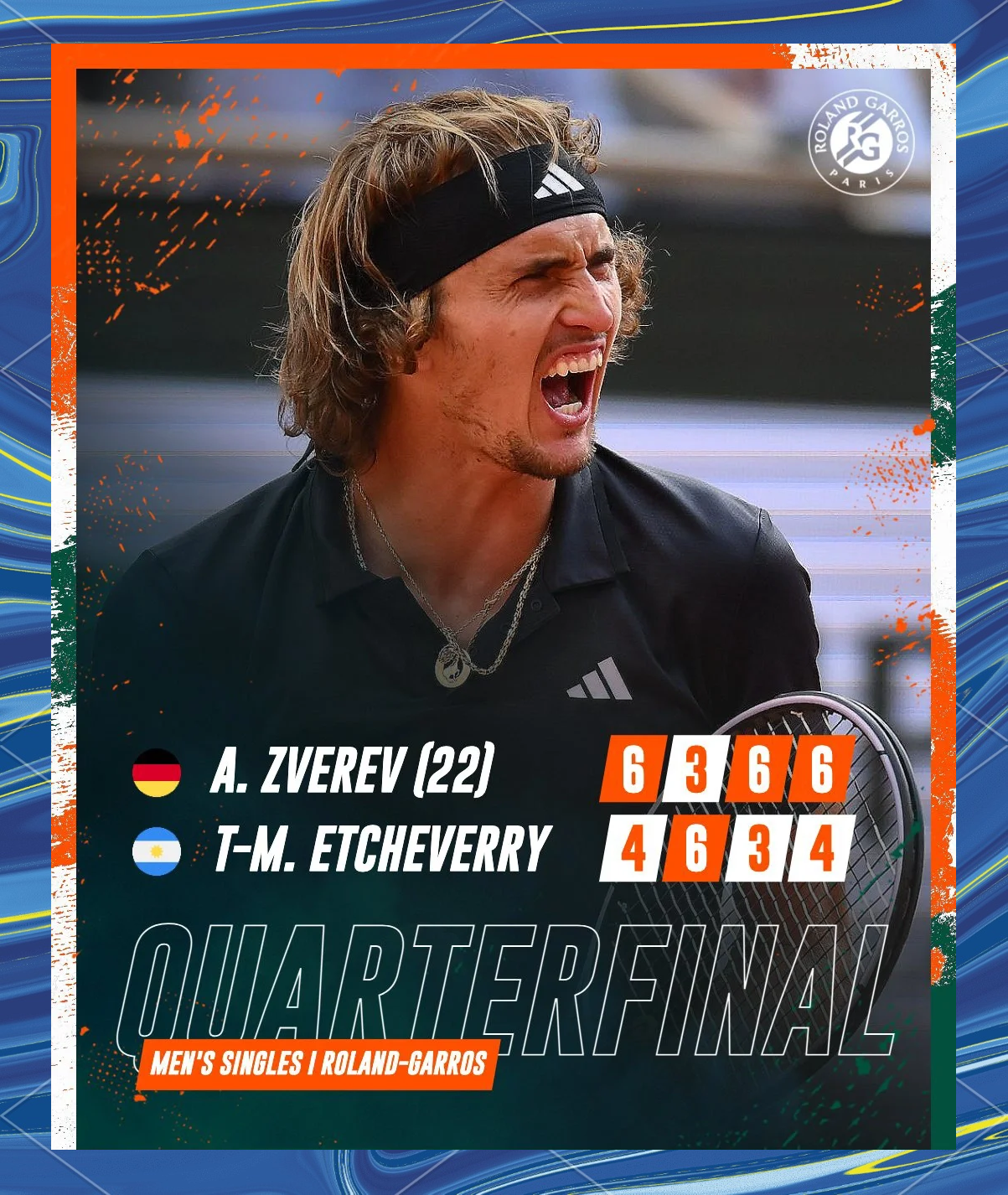 法网完胜年终总决赛，鲁德关键制胜